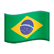 🇧🇷 Emoji Bandera: Brasil en Apple iOS 10.0.
