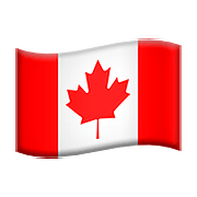 🇨🇦 Emoji Bandera: Canadá en Apple iOS 10.0.