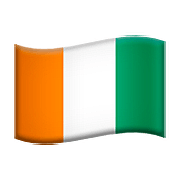 🇨🇮 Emoji Bandera: Côte D’Ivoire en Apple iOS 10.0.