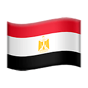 🇪🇬 Emoji Bandera: Egipto en Apple iOS 10.0.