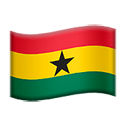 🇬🇭 Emoji Bandera: Ghana en Apple iOS 10.0.