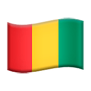 🇬🇳 Emoji Bandera: Guinea en Apple iOS 10.0.