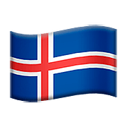 🇮🇸 Emoji Bandera: Islandia en Apple iOS 10.0.