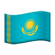 🇰🇿 Emoji Bandera: Kazajistán en Apple iOS 10.0.