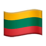 Emoji 🇱🇹 Bandiera: Lituania su Apple iOS 10.0.