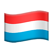 🇱🇺 Emoji Bandeira: Luxemburgo na Apple iOS 10.0.