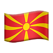 🇲🇰 Emoji Flagge: Nordmazedonien Apple iOS 10.0.