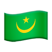 🇲🇷 Emoji Flagge: Mauretanien Apple iOS 10.0.