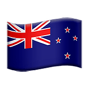 🇳🇿 Emoji Bandeira: Nova Zelândia na Apple iOS 10.0.