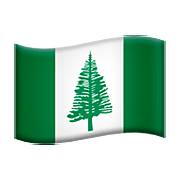 🇳🇫 Emoji Bandera: Isla Norfolk en Apple iOS 10.0.