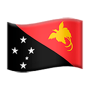 🇵🇬 Emoji Bandera: Papúa Nueva Guinea en Apple iOS 10.0.