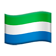 🇸🇱 Emoji Bandera: Sierra Leona en Apple iOS 10.0.
