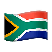Emoji 🇿🇦 Bandiera: Sudafrica su Apple iOS 10.0.