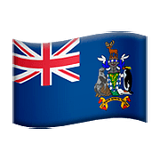 🇬🇸 Emoji Bandera: Islas Georgia Del Sur Y Sandwich Del Sur en Apple iOS 10.0.