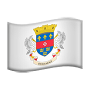 🇧🇱 Emoji Bandera: San Bartolomé en Apple iOS 10.0.