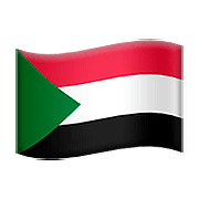🇸🇩 Emoji Bandera: Sudán en Apple iOS 10.0.