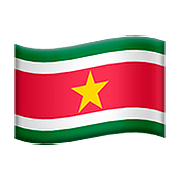 Emoji 🇸🇷 Bandiera: Suriname su Apple iOS 10.0.