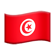 🇹🇳 Emoji Bandera: Túnez en Apple iOS 10.0.