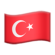🇹🇷 Emoji Bandera: Turquía en Apple iOS 10.0.