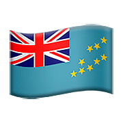 Emoji 🇹🇻 Bandiera: Tuvalu su Apple iOS 10.0.