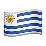 🇺🇾 Emoji Bandera: Uruguay en Apple iOS 10.0.