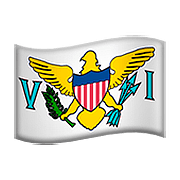 🇻🇮 Emoji Bandera: Islas Vírgenes De EE. UU. en Apple iOS 10.0.