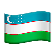 Emoji 🇺🇿 Bandiera: Uzbekistan su Apple iOS 10.0.