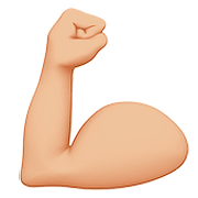 💪🏼 Emoji Bíceps Flexionado: Tono De Piel Claro Medio en Apple iOS 10.0.