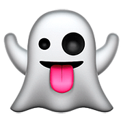 Émoji 👻 Fantôme sur Apple iOS 10.0.