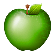 🍏 Emoji Manzana Verde en Apple iOS 10.0.