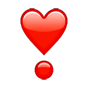 Emoji ❣️ Punto Esclamativo A Cuore su Apple iOS 10.0.