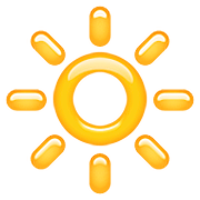 Emoji 🔆 Luminosità Elevata su Apple iOS 10.0.