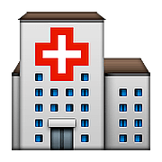 Emoji 🏥 Ospedale su Apple iOS 10.0.