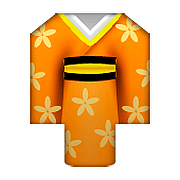 Émoji 👘 Kimono sur Apple iOS 10.0.