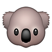 🐨 Emoji Koala en Apple iOS 10.0.