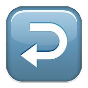 Emoji ↩️ Freccia Curva A Sinistra su Apple iOS 10.0.