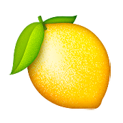 🍋 Emoji Limón en Apple iOS 10.0.