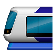Emoji 🚈 Metrotranvia su Apple iOS 10.0.