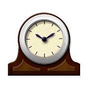 🕰️ Emoji Reloj De Sobremesa en Apple iOS 10.0.
