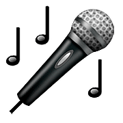 Emoji 🎤 Microfono su Apple iOS 10.0.