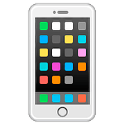Emoji 📱 Telefono Cellulare su Apple iOS 10.0.