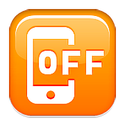 Emoji 📴 Cellulare Spento su Apple iOS 10.0.