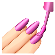 💅🏻 Emoji Pintarse Las Uñas: Tono De Piel Claro en Apple iOS 10.0.