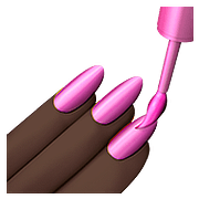 💅🏿 Emoji Nagellack: dunkle Hautfarbe Apple iOS 10.0.