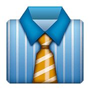 👔 Emoji Hemd mit Krawatte Apple iOS 10.0.
