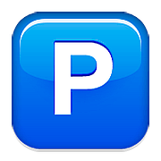 Emoji 🅿️ Pulsante P su Apple iOS 10.0.