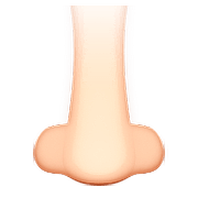 👃🏻 Emoji Nariz: Pele Clara na Apple iOS 10.0.