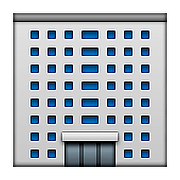 🏢 Emoji Bürogebäude Apple iOS 10.0.