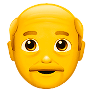Emoji 👴 Uomo Anziano su Apple iOS 10.0.
