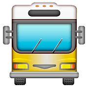🚍 Emoji Vorderansicht Bus Apple iOS 10.0.